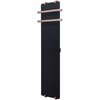 Allen Brau Infinity 325634 Полотенцесушитель электрический с рейлингом и креплением, цвет: чёрный, медь