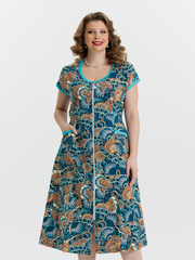 1352В Халат на молнии