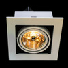 Светильник встраиваемый поворотный Arte Lamp Cardani medio A5930PL-1WH