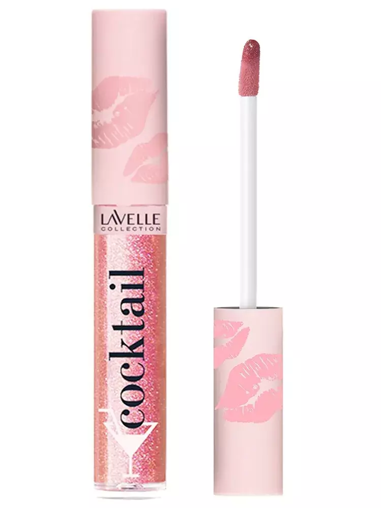 LavelleCollection Блеск для губ MY COCKTAIL тон 01 Mojito strawberry 9 мл