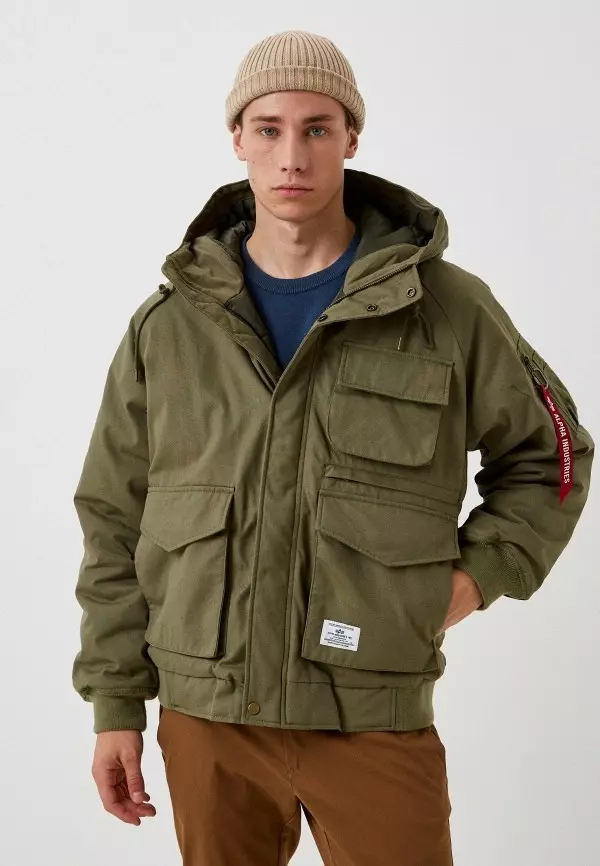Alpha Industries MA 1 Hunting Mod Jacket OG 107 Green