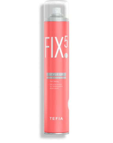 Лак для волос экстрасильной фиксации Style.up Tefia | Style.up Hair Spray Extra Strong Hold Tefia, 500 мл