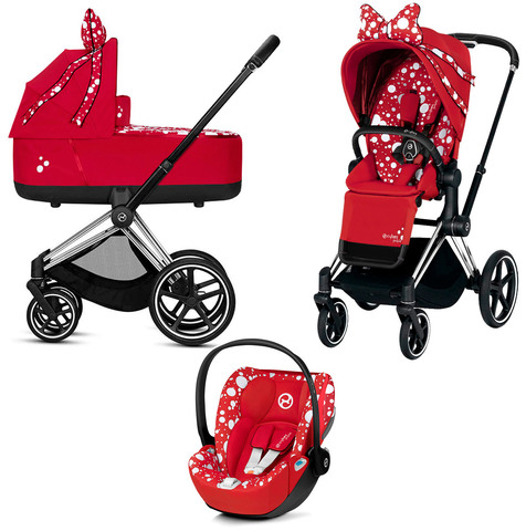 Детская коляска Cybex Priam III 3 в 1 JS Petticoat