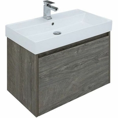 Aquanet 245242 Тумба с раковиной Nova Lite 75 1+1 ящ. цв дуб рошелье (245242) фото