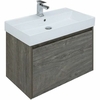 Aquanet 245242 Тумба с раковиной Nova Lite 75 1+1 ящ. цв дуб рошелье (245242)