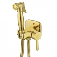 Смеситель с гигиеническим душем, встраиваемый Lemark Solo - LM7165G