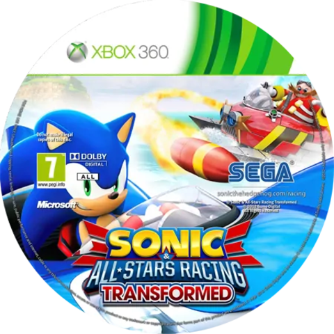 Sonic & All-Stars Racing Transformed [Xbox 360]