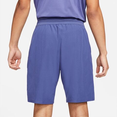 Теннисные шорты мужские Nike Court Dri-Fit Advantage Short 9in M - dark purple dust/white