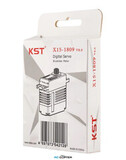 Сервопривод KST X15-1809 V8.0 HV (18.0-24.0 кг/см, 0.07-0.09сек/60°, 45г)