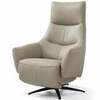 Кресло-реклайнер Everse, бежевая кожа