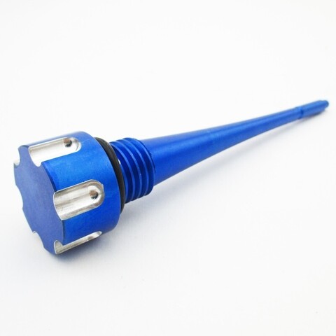 Щуп масляный для питбайка CNC - синий