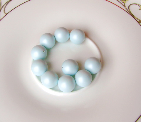 Жемчуг 12 мм Сваровски Pastel Blue