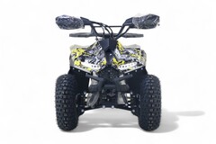 Детский бензиновый квадроцикл RiverToys LEON с электростартером
