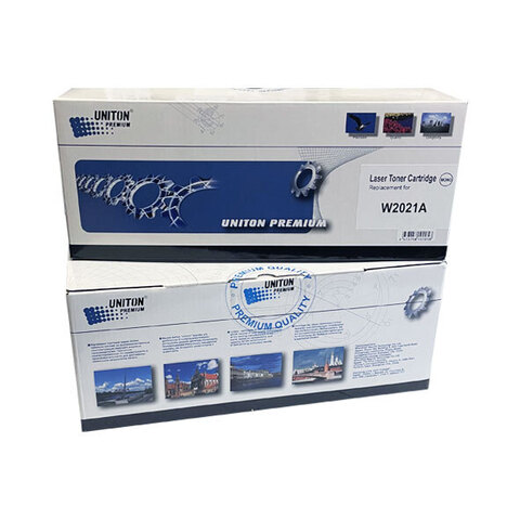 Картридж W2021A (414A) для HP Color LJ M454, MFP M479 голубой (2,1K) UNITON Premium