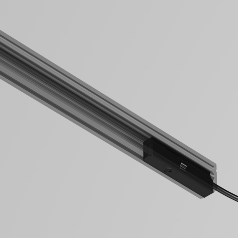 Комплектующие для систем освещения с токоведущими элементами Maytoni Accessories for tracks levity TRA184B-1B-100