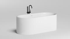 Salini 1049201M Salini Perla Ванна S-Stone 170x80 , цвет белый матовый фото