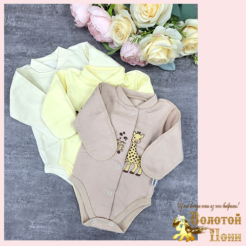 Боди хлопок/начес/царапки (0-6) 251020-NG1083