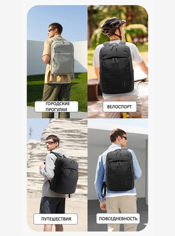 Картинка рюкзак городской Bange BG-7839 Navy - 9