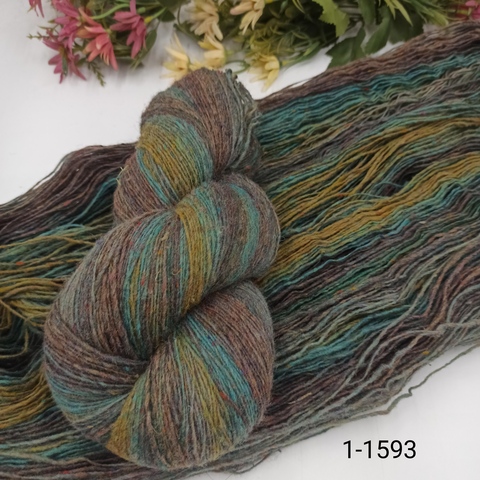 Дундага 6/1 шерсть секционного окрашивания 01-1593 420м/100гр