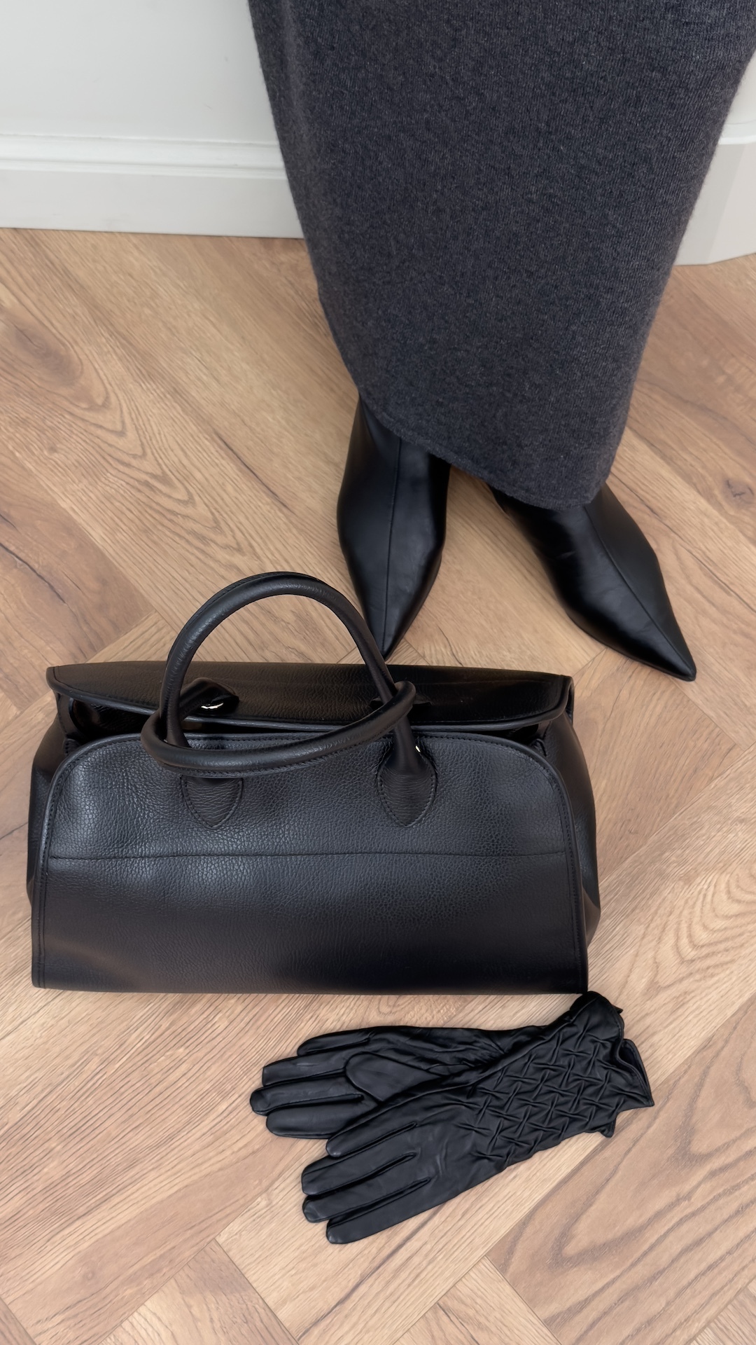 Сумка из натуральной зернистой кожи PREMIUM QUALITY