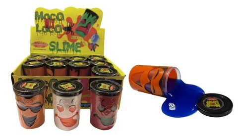 Лизун в Банке Смайлик, в уп 12шт. цена за шт.