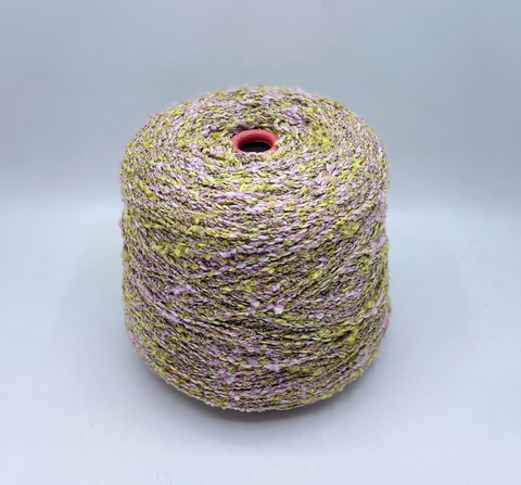 Zegna Baruffa (пр.Италия), art-Pony 140м/100гр. 93%меринос, 7%Полиамид , цвет-Розово-зеленый,неоднотонный арт.36840