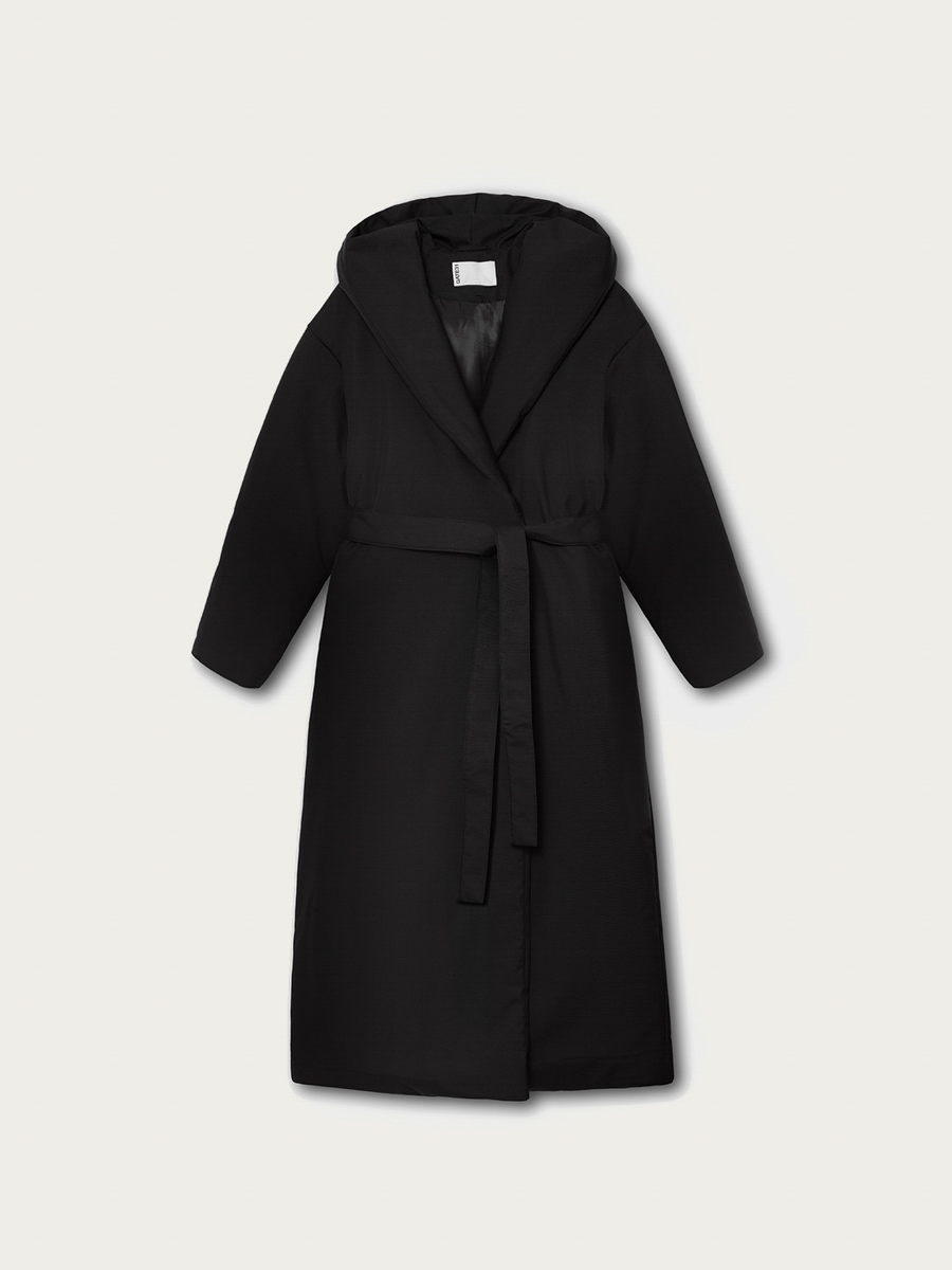 

Куртка Себу макси, Черный