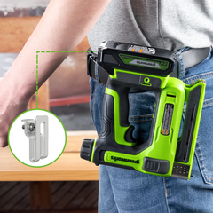 Степлер аккумуляторный Greenworks G24CS10 24V, без АКБ и ЗУ