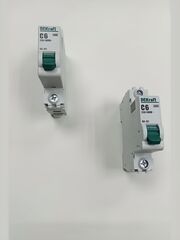 автоматический выключатель 1п 6А тип С 4,5кА серия ВА-101 DEKraft 2шт