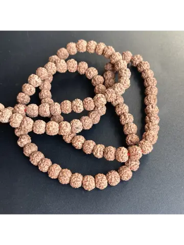 Плоды Рудракши! Натуральные! форма бусин - шар 8мм