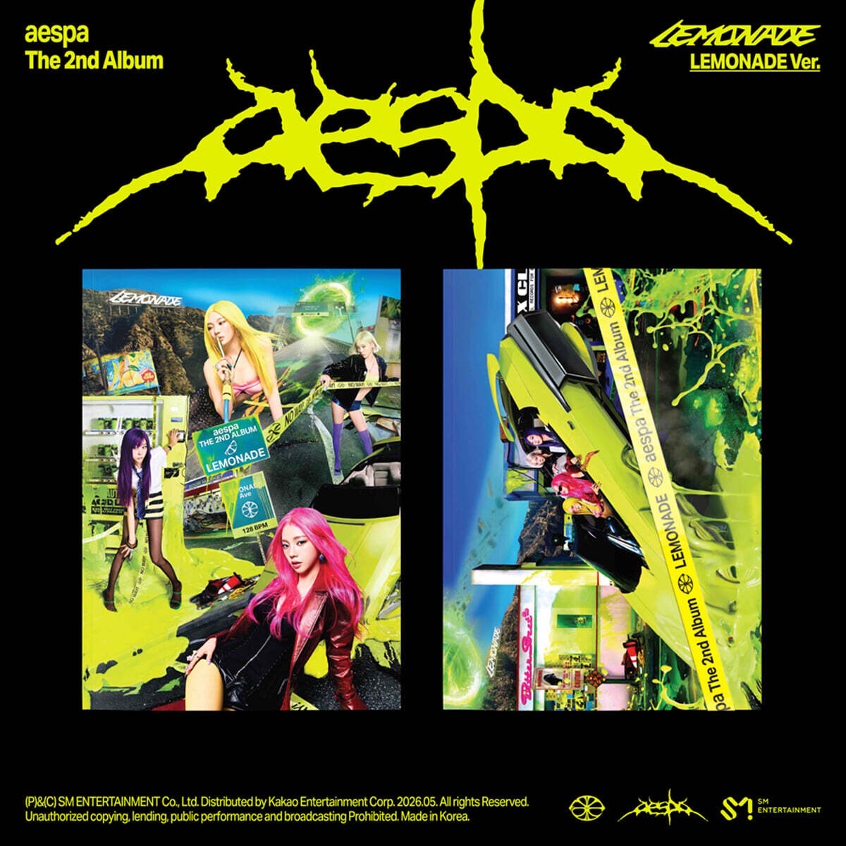 Альбом aespa - LEMONADE (LEMONADE Ver.) – купить в КПОП интернет