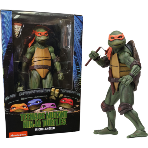 Фигурка NECA Teenage Mutant Ninja Turtles: Michelangelo (1990 Movie)