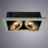 Светильник встраиваемый поворотный Arte Lamp Cardani medio A5930PL-2WH
