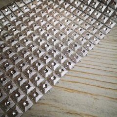 Полотно пластик Серебро