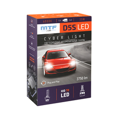 Светодиодные лампы MTF Light D5S Cyber Light 6000К Холодный Белый свет