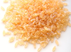 QTL-0132FR Matted Transparent Light Topaz AB