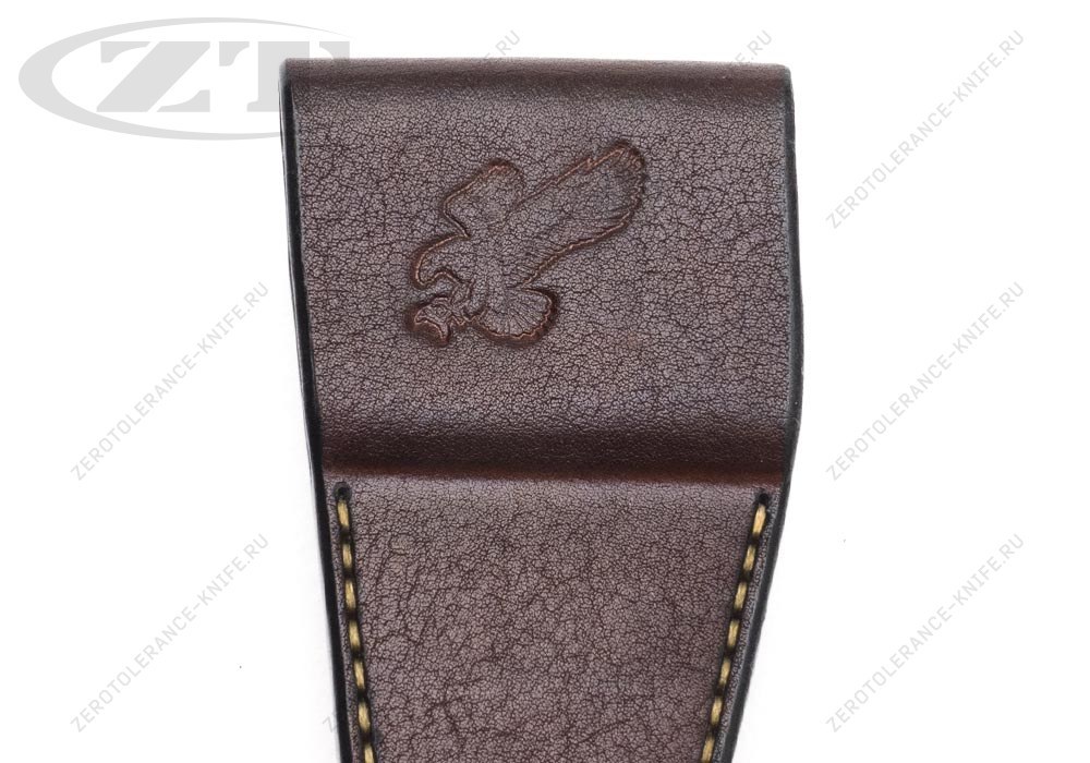 Чехол кожаный ZT 0562 коричневый - фотография 