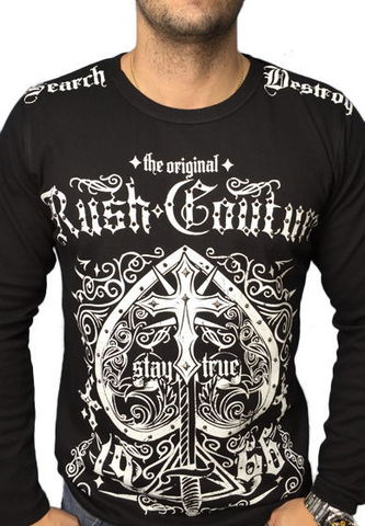Rush Couture | Пуловер мужской Search &amp; Destroy RC031 перед