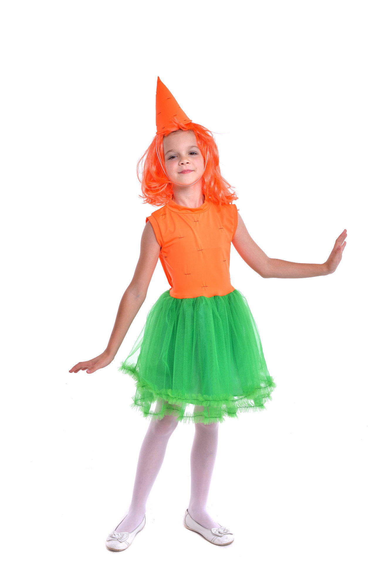 Морковка, детский карнавальный костюм от торговой марки «Алиса»