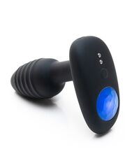 Черный интерактивный вибратор OhMiBod Lumen for Kiiroo с подсветкой - 10,2 см. - 