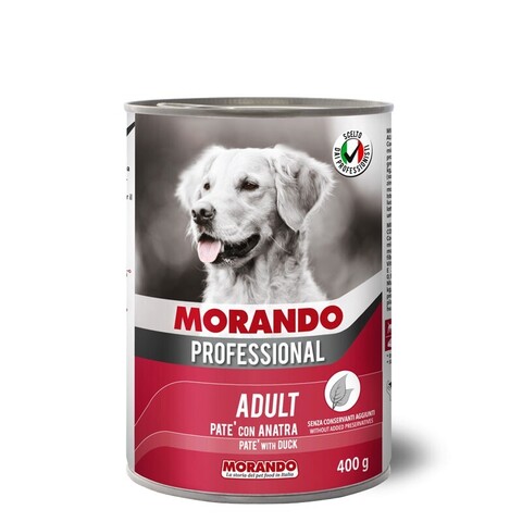 Morando Professional консервы для собак паштет с уткой 400 г