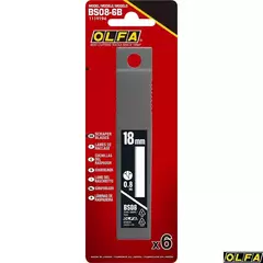 OLFA 100 мм, 6 шт, лезвие (OL-BS08-6B)