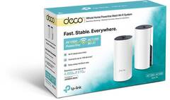 TP-Link Deco P9 (2-Pack) AC1200 + AV1000 домашняя гибридная Mesh Wi-Fi система