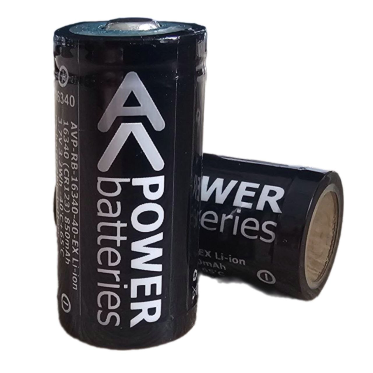 Аккумулятор 16340 (CR123) Li-ion 850 mAh 3,7V 2,5Wh -40°C+65°С с платой защиты