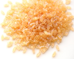 QTL-0132FR Matted Transparent Light Topaz AB