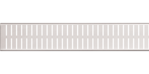 Решетка для дренажного желоба 100 мм, оцинкованная сталь, арт.ADZ-R122, арт. ADZ-R122 AlcaPlast