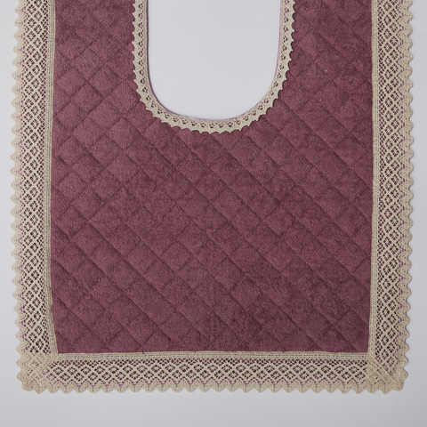 Коврик для унитаза 50х60 Old Florence Rombetti розовый