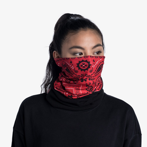 Картинка шарф-труба Buff polar New Cashmere Red - 2