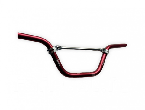 Руль 22 ACCEL питбайк высокий красный