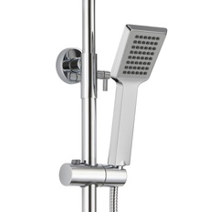 ДУШЕВАЯ КОЛОННА СО СМЕСИТЕЛЕМ ДЛЯ ВАННЫ С ПОВОРОТНЫМ ИЗЛИВОМ BRAVAT REAL F6333367CP-A-RUS